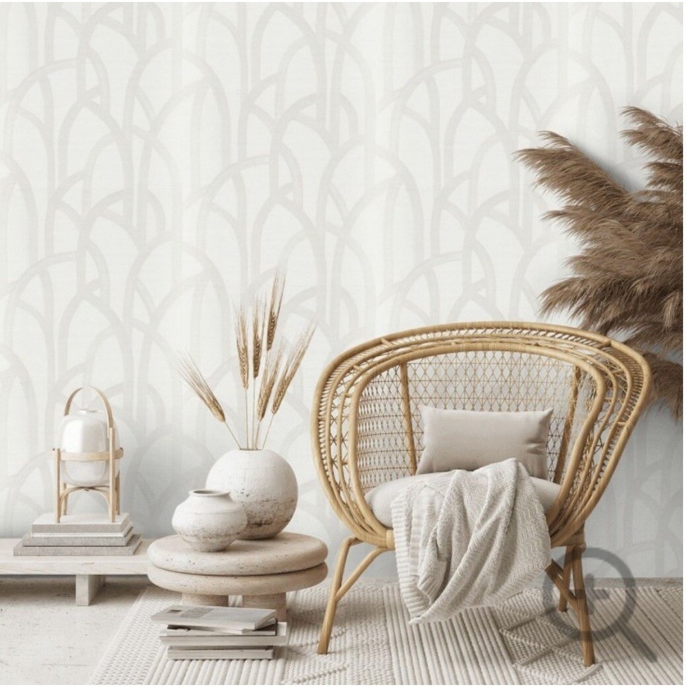 Harlequin Meso in Linen Wallpaper Momentum 4 111582 52cm‎ x 10.05cm 1 Roll